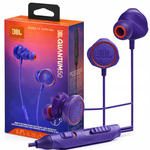 JBL Quantum 50 Gaming In-Ear Headphones with Microphone Blue