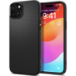 Spigen Liquid Air Case for iPhone 15 Plus - Matte Black