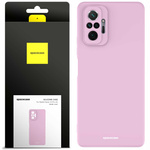 Spacecase Etui Silicone Case Redmi Note 10 Pro lilac