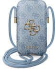 GUESS BAG GUPHM4GMGBL METAL LOGO S / M BLUE