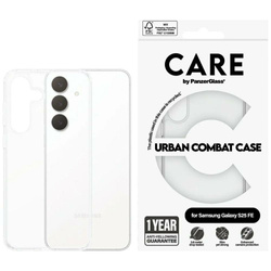 Etui CARE by PanzerGlass Flagship Urban  Combat do Samsung Galaxy S25 FE przezroczysty