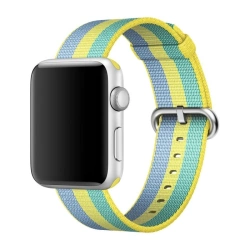APPLE WOVEN NYLON APPLE WATCH MPW62ZM/A 42MM / 44MM / 45MM / 49MM POLLEN ORYGINALNA PLOMBA