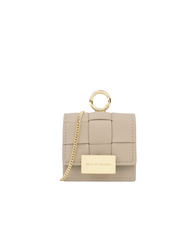 Ideal of Sweden Braided Mini AirPods Bag Light Camel