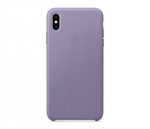 APPLE LEATHER CASE MVH02ZM/A  IPHONE XS MAX LILAC ORYGINALNA PLOMBA