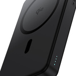 Baseus Powerbank magnetyczny Airpow ? Qi2 10000mAh 22.5W Czarny (z kablem ładującym Simple Series Type-C do Type-C (20V/3A) 30 cm)