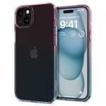 Etui Spigen Liquid Crystal na iPhone 15 - różowo-niebieskie