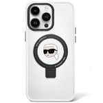 Karl Lagerfeld KLHMP15SHMRSKHH iPhone 15 6.1" white/white hardcase Ring Stand Karl Head MagSafe