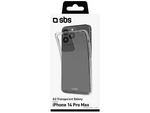 SBS Bumper Edges only, transparent, for iPhone 14 Pro Max