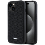 DKNY DKHCP15M3DRPWK iPhone 15 Plus6.7" czarny/black hardcase 3D Rubber Repeat Pattern