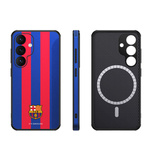 Etui FC Barcelona do Samsung Galaxy S25 Magnetic Case MagSafe OCFCBMCS25BG BG