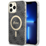 Guess GUHMP13XH4STK iPhone 13 Pro Max6.7" czarny/black hardcase 4G MagSafe
