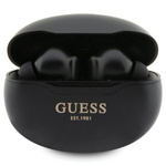 Guess słuchawki Bluetooth GUTWST50EKTWS + stacja dokująca czarny/black Classic EST