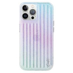 Etui UNIQ Coehl Linear do iPhone 15 Pro Max - różowo-niebieskie
