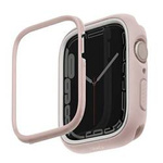 Etui Uniq Moduo na Apple Watch 4/5/6/7/8/SE/SE2 40/41mm - różowo-biały