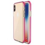 VERGE CASE ETUI ŻELOWE IPHONE X / XS RÓŻOWY