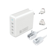 4smarts Ładowarka sieciowa 200W GaN FlexPro 4xUSB-C biała/white 544200