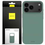 Spacecase Etui Silicone Case 3.0 iPhone 17 Pro dark green