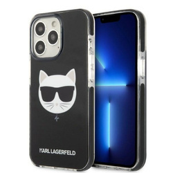 [20 + 1] Karl Lagerfeld KLHCP13LTPECK iPhone 13 Pro / 13 6,1" hardcase czarny/black Choupette Head