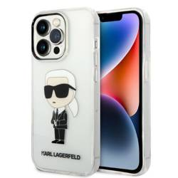[20 + 1] Karl Lagerfeld KLHCP14LHNIKTCT iPhone 14 Pro 6,1" transparent hardcase IML NFT Ikonik