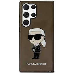 [20 + 1] Karl Lagerfeld KLHCS23LHNIKTCK S23 Ultra S918 czarny/black hardcase Ikonik Karl Lagerfeld