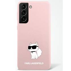 [20 + 1] Karl Lagerfeld KLHCS23SSNCHBCP S23 S911 hardcase różowy/pink Silicone Choupette