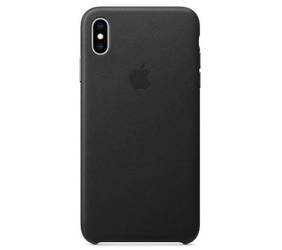 APPLE LEATHER CASE MRWT2ZM/A IPHONE XS MAX BLACK OTWARTE OPAKOWANIE