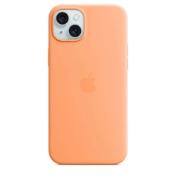 APPLE SILICONE CASE  MT173ZM/A  IPHONE 15 PLUS ORANGE SORBET BEZ OPAKOWANIA