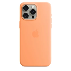 APPLE SILICONE CASE MT1H3ZM/A IPHONE 15 PRO ORANGE SORBET BEZ OPAKOWANIA