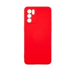 Beline Etui Silicone Oppo Reno 6 5G czerwony /red