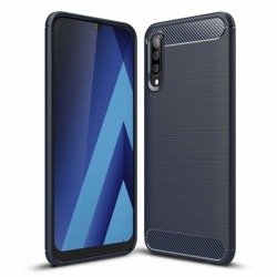 CASE ETUI CARBON LUX NIEBIESKI SAMSUNG GALAXY A80 / A90