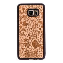 CASE ETUI DREWNIANE SMARTWOODS BIRDS SAMSUNG GALAXY S6