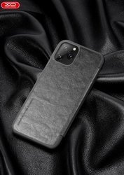 CASE ETUI FLIP COVER LEATHER DCO IPHONE 11 PRO MAX CZARNY