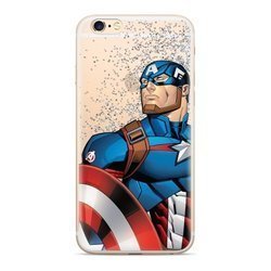 ETUI PŁYNNY BROKAT MARVEL KAPITAN AMERYKA 011 HUAWEI MATE 30 LITE