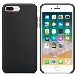 ETUI SILICONE CASE IPHONE 7 PLUS / 8 PLUS CZARNY