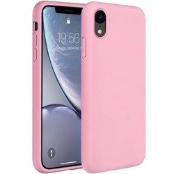 ETUI SILICONE CASE IPHONE XS MAX RÓŻOWY