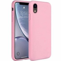 ETUI SILICONE CASE IPHONE XS MAX RÓZOWY