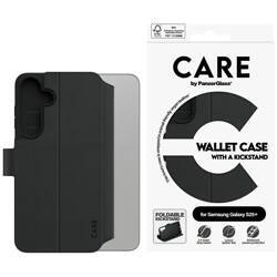 Etui CARE by PanzerGlass Feature Wallet   Kickstand do Samsung Galaxy S25+ czarny