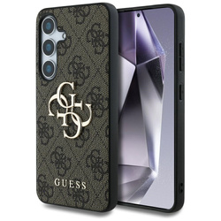 Etui Guess Big 4G Logo Classic Logo do    Samsung Galaxy S25 brązowy