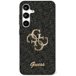 Etui Guess Fixed Glitter Big 4G Metal     Logo do Samsung Galaxy S25 Ultra czarny