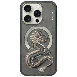 Etui Nimmy Dragon do iPhone 16 szary