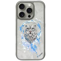 Etui Nimmy Wilk do iPhone 16 Pro          jasnoszary