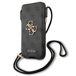 GUESS TOREBKA NA TELEFON GUHCP12L4GPSGR 6,7" SZARY/GREY 4G METAL LOGO