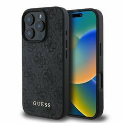 Guess GUHCP16XG4GFGR iPhone 16 Pro Max czarny/black HC PU 4G Classic