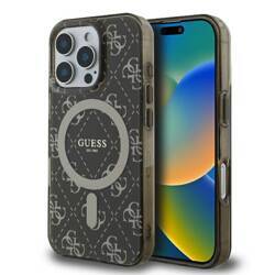 Guess GUHMP16XH4DTEW iPhone 16 Pro Max 6.9" brązowy/brown hardcase IML 4G Background MagSafe