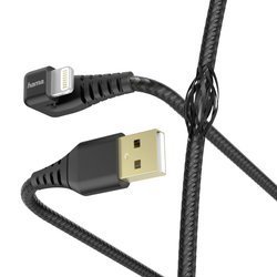 HAMA KABEL ŁADUJĄCY/DATA USB GAMER LIGHTNING MFI 1.5M BLACK