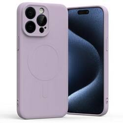 Mercury MagSafe Semi-Silicone iPhone 15 Pro Max 6,7" liliowy fiolet /lilac purple
