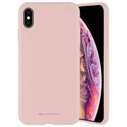 Mercury Silicone iPhone 15 Plus 6,7" różowo-piaskowy/pink-sand