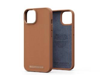 Njord "Genuine" Cover für Apple iPhone 14, cognac