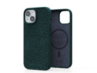 Njord "Salmon Leather MagSafe" Cover for Apple iPhone 14 Pro, green