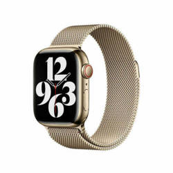 ORYGINALNA OPASKA APPLE MILANESE LOOP 44MM ML763ZM/A GOLD BEZ OPAKOWANIA GRADE AB